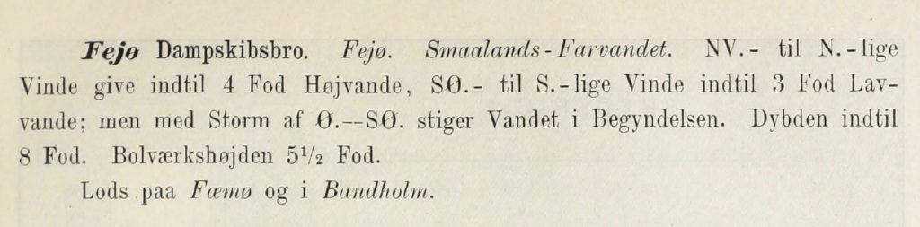 Kilde: Den Danske Havnelods 1895